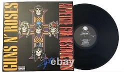 Slash Signed Guns N Roses Vinyl Comes With a COA and Photo Proof