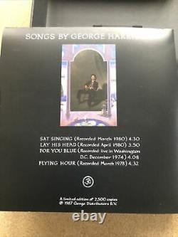 Songs By George Harrison Vol. 1 Deluxe Genesis Publications Beatles Book Signed