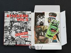 Space Invader Signed Sticker Sheet w Stuck Up STICKERS Vol 2 DELUXE SET LE X/400