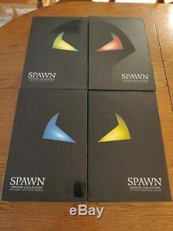 Spawn Origins Deluxe signed and numbered Hardcover Volume 1,2,3,4