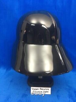 Star Wars 1995 Don Post Deluxe Darth Vader Dave Prowse Autographed Helmet #914