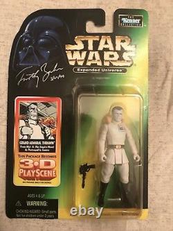 Star Wars Expanded Universe Grand Admiral Thrawn Autographed Action Figure
