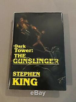 Stephen King Dark Tower THE GUNSLINGER 1st Edition Limited Deluxe Signed of 500