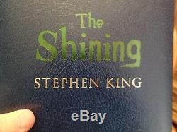 Stephen King The Shining Deluxe Traycased Artist Edition Signed #271 Unread
