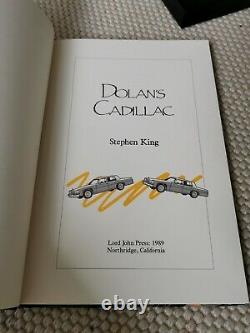 Stephen king signed dolan's Cadillac signed limited pc deluxe marbled autograph