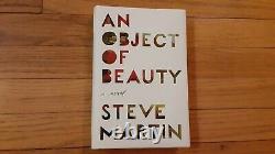 Steve Martin SIGNED An Object of Beauty A Novel Saturday Night Live 1st Edition