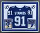 Steven Stamkos Tb Lightning Deluxe Framed Signed Blue Authentic Jersey