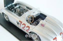 Stirling Moss signed steering Wheel Grand Prix Mille Miglia Mercedez Benz 300SLR