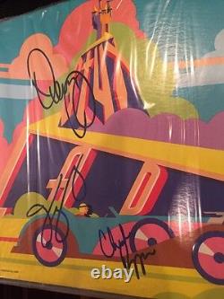 Styx Signed Autograph Dennis De Young +2 Lady LP Vinyl Grand Illusion Paradise
