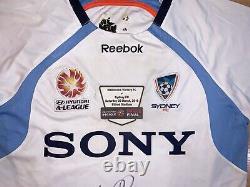 Sydney Fc 2010 A-league Grand Final #12 Cole Match Worn Signed Shirt Jersey
