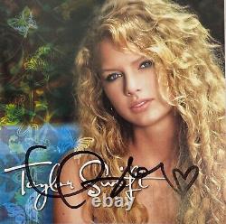 TAYLOR SWIFT Signed Autograph CD Insert Deluxe Lenticular Double CD JSA