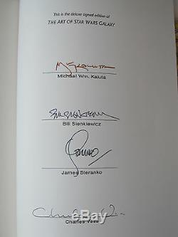 THE ART OF STAR WARS GALAXY Deluxe Limited Edition 733/1000 SIGNED by MOEBIUS ua