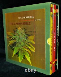 THE CANNABIBLE by Jason King Deluxe Set 3 Hardcovers Cannabis SIGNED SCARCE