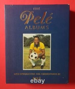 THE PELE ALBUMS SIGNED DELUXE BOX SET SOCCER BOOKS WITH BAS BECKETT COA jsa psa