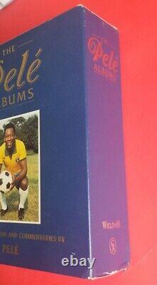 THE PELE ALBUMS SIGNED DELUXE BOX SET SOCCER BOOKS WITH BAS BECKETT COA jsa psa