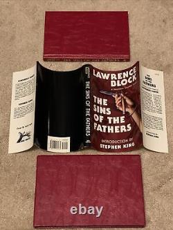THE SINS OF THE FATHERS Signed by Stephen King & Lawrence Block Deluxe Edition