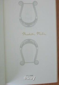 THE SONG OF ACHILLES by Madeline Miller, DELUXE 1st, SIGNED, HC, c. 2011