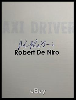 Taxi Driver SIGNED by ROBERT DeNIRO & MARTIN SCORSESE New Deluxe Lettered 1/52