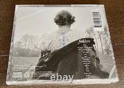 Taylor Swift Autographed Rare Deluxe Folklore Hand Signed CD In Hand Ships Now