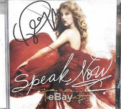 Taylor Swift Signed Speak Now Deluxe CD