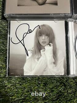 Taylor Swift The Tortured Poets Department CD SIGNED + Collectors Deluxe CD Set