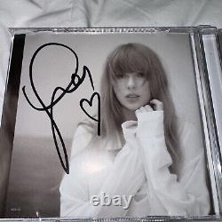 Taylor Swift Tortured Poets Department CD Signed With Rare Heart Signature