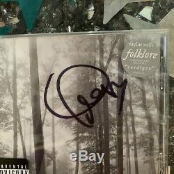 Taylor Swift limited edition signed FOLKLORE in the trees edition deluxe cd