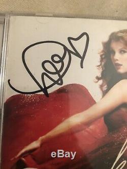 Taylor Swift signed autograph speak now deluxe target red exclusive cd RARE