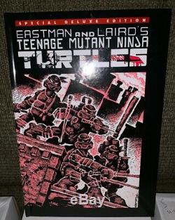 Teenage Mutant Ninja Turtles #1 Special Deluxe Hardcover! Signed! Tmnt (hc)