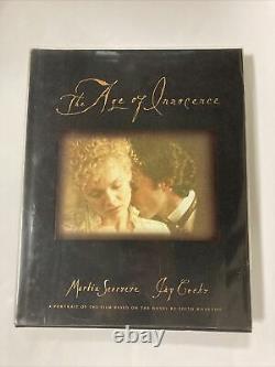 The Age of Innocence A Portrait of the Film. (Hardcover) Signed by Scorsese