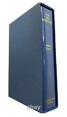 The Big Nowhere by James Ellroy Autographed Limited #349/350 Ultramarine Pub