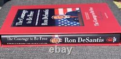 The Courage to Be Free SIGNED by Ron DeSantis-Deluxe Collector's Edition F/S