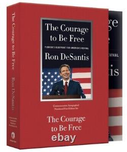 The Courage to Be Free SIGNED by Ron DeSantis-Deluxe collector's ed