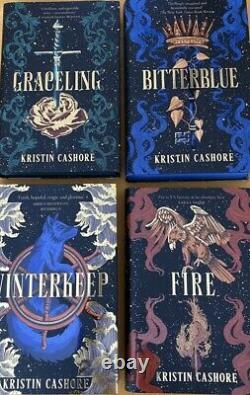 The Graceling Deluxe Quartet Signed Fairy loot by KRISTIN CASHORE