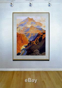 The Grand Canyon 30x44 Hand Numbered Edition Maxfield Parrish Art Deco Print