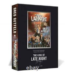 The King of Late Night Deluxe Commemorative Ed- Greg Gutfeld- SIGNED- SHIPS 7/23