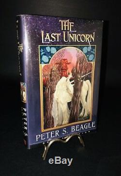 The Last Unicorn By Peter S. Beagle Deluxe Ed Signed First Ed / Signing Tickets
