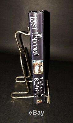 The Last Unicorn By Peter S. Beagle Deluxe Ed Signed First Ed / Signing Tickets