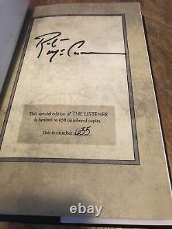 The Listener by Robert McCammon Signed & Numbered Deluxe Limited Edition CD