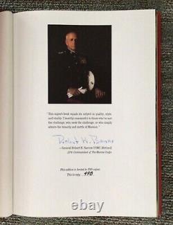 The Marines John De St. Jorre delux limited ed. 1989 no. 498 Signed Gen Barrrow