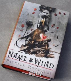 The Name of the Wind First Edition Deluxe Hardcover Printing 2017 4x signed NICE