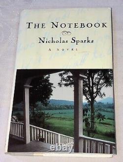 The Notebook Autographed Signed by Nicholas Sparks Fourth Edition With DJ
