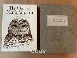 The Owls of North America Allan W. Eckert Signed Limited Edition 1974