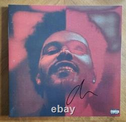 The Weeknd After Hours Deluxe Lp Vinyl Record Signed Autographed Autograph