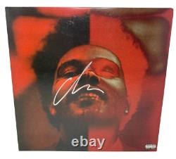 The Weeknd Signed Autograph After Hours Deluxe 2LP Vinyl Record Album ACOA COA