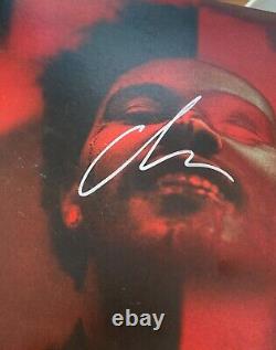 The Weeknd Signed Autograph After Hours Deluxe 2LP Vinyl Record Album ACOA COA