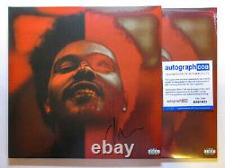 The Weeknd Signed Autographed AFTER HOURS Deluxe Album Red Splatter Vinyl ACOA