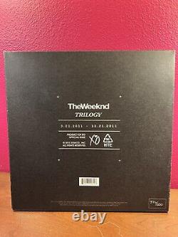 The Weeknd Trilogy Vinyl 1st Pressing 376/500 with 3 Abel Signed lithographs RARE