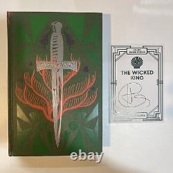 The Wicked King by Holly Black - FAIRYLOOT DELUXE SIGNED BOOKPLATE ED