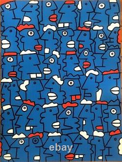 Thierry Noir Fast Form Manifest SIGNED ed. 50 (2016) Grand format